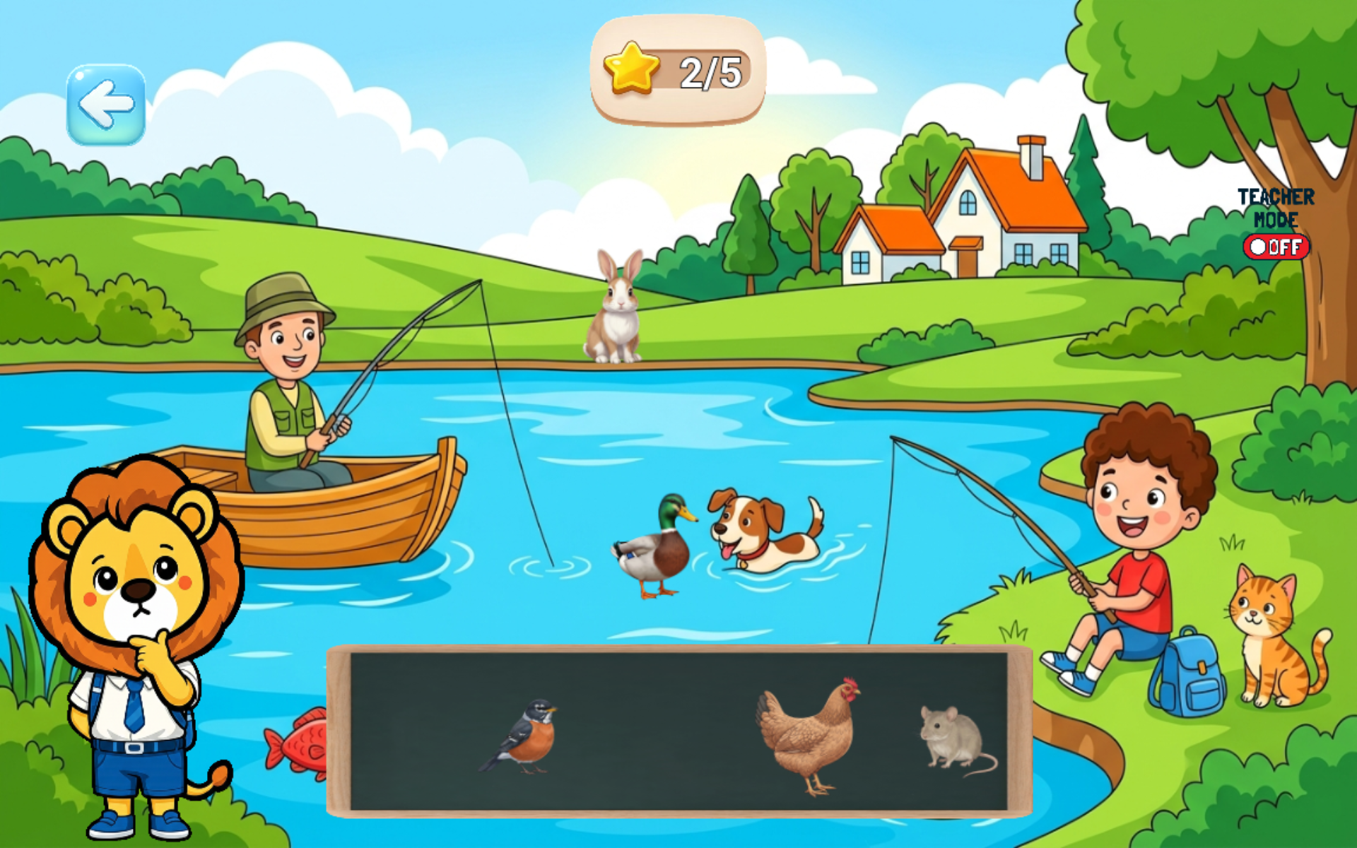 Lion Fun English game demo